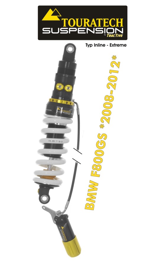 Touratech Suspension Federbein 2008-2012 für BMW F800GS Typ Inline Extreme