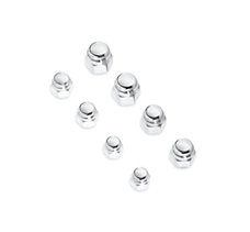 Harley Davidson Chrom-Sechskant-Hutmuttern 8063