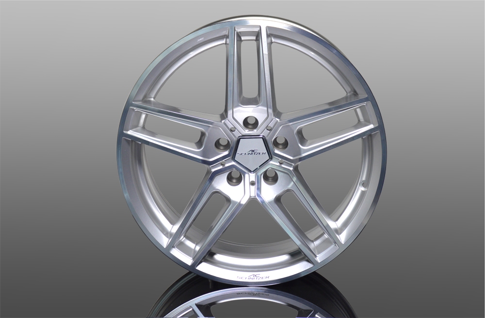 AC Schnitzer Felge 10,0 x 20" Typ VIII "BiColor silber" ET 50 X5-E70 Hinterachse