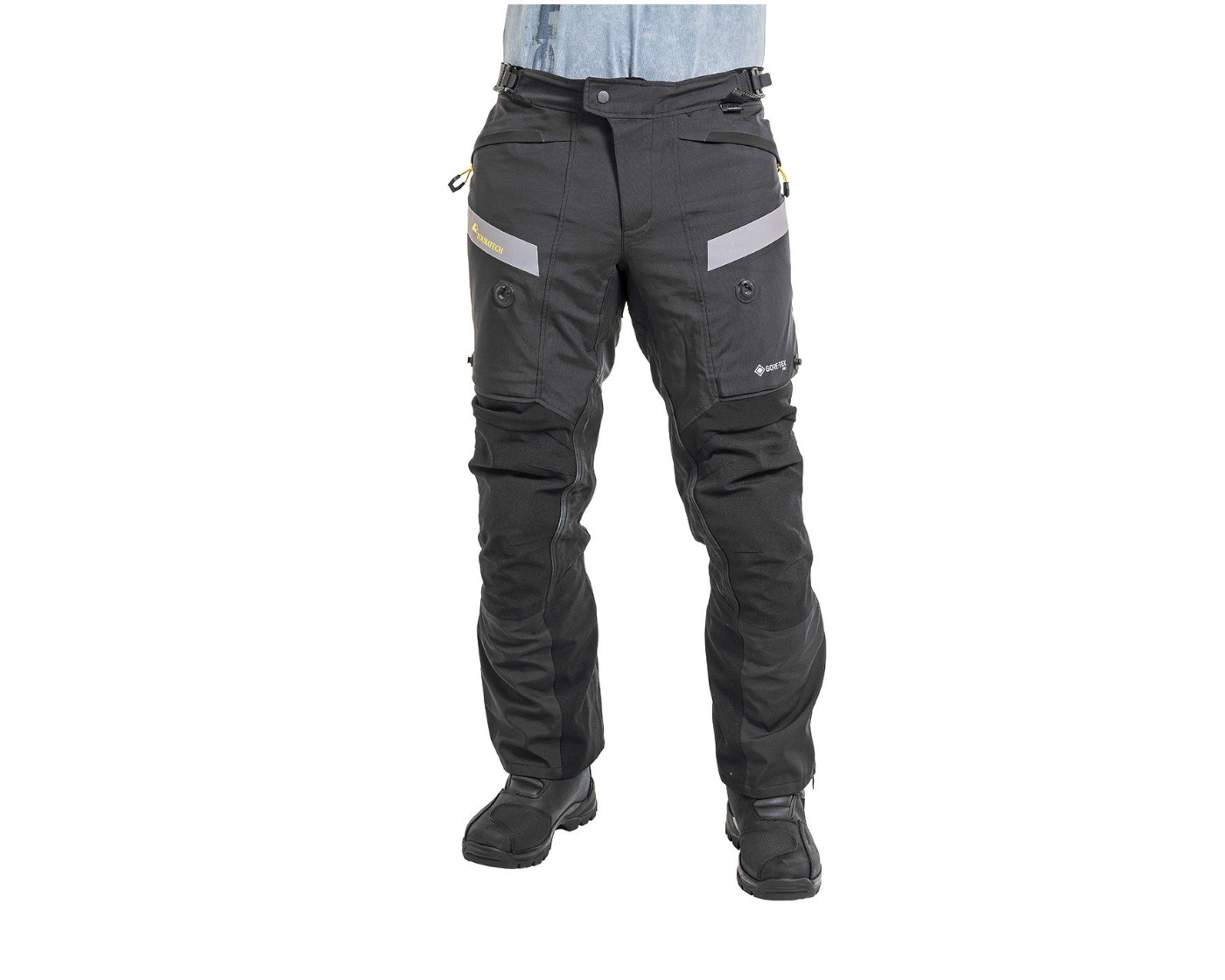 Touratech Compañero Rambler Herren Motorrad Hose Schwarz