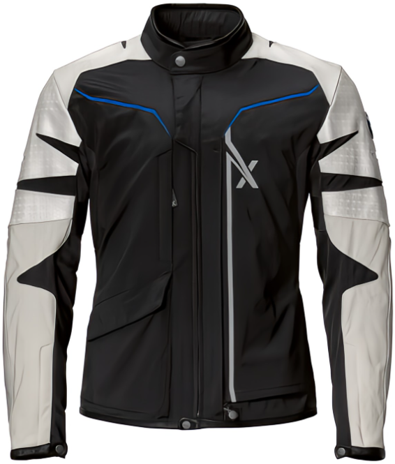 BMW Jacke Xride GTX schwarz/silber Herren