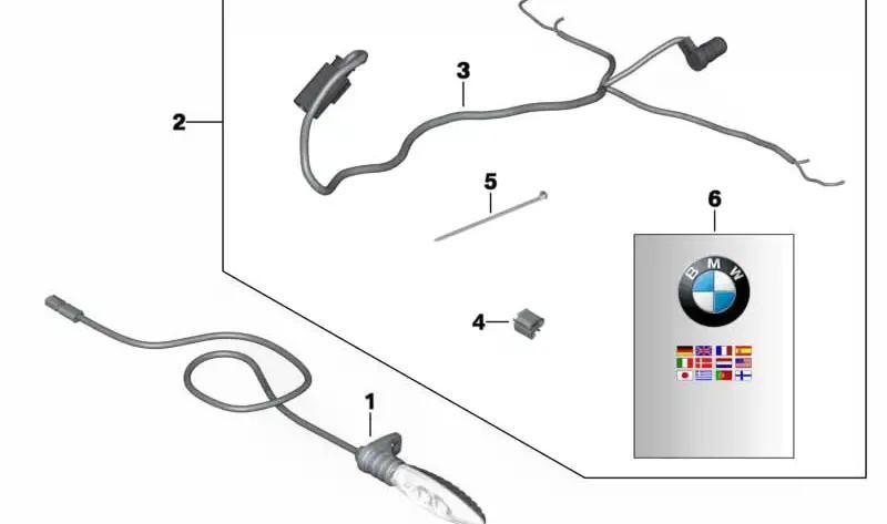 BMW Motorrad S1000RR Anbausatz LED Blinkleuchte