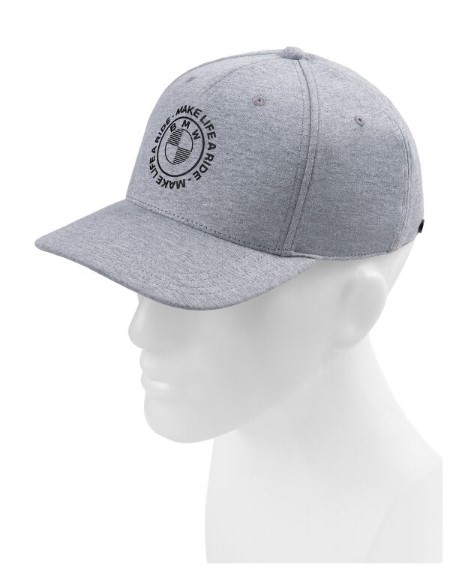 BMW Cap Make Life A Ride grau