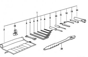 BMW Motorrad Werkzeugtasche