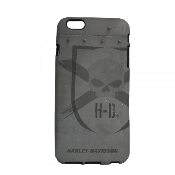 Harley-Davidson Phone Shell - iPhone 6/6S Plus Distressed Skull TPU