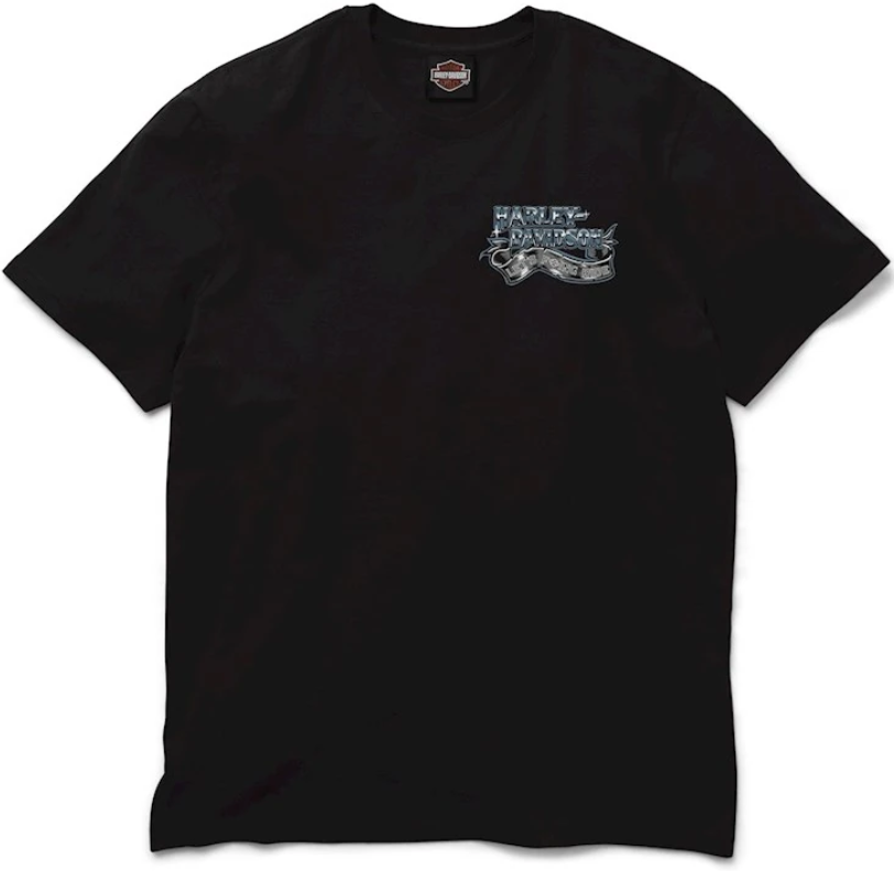 Harley Davidson Men's Panther Black T-shirt