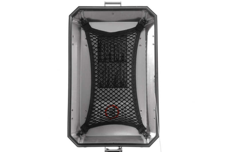 Netz M, für Deckelinnenseite für original Aluminium-Koffer BMW R1250GS/ R1250GS ADV/ R1200GS ADV/ F8