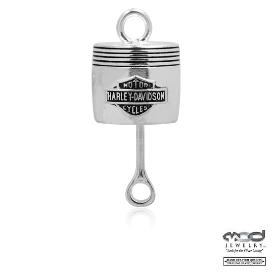HD Harley Davidson Riding Bell / B&S Ride Bell in the Shape of a Motorcycle Piston