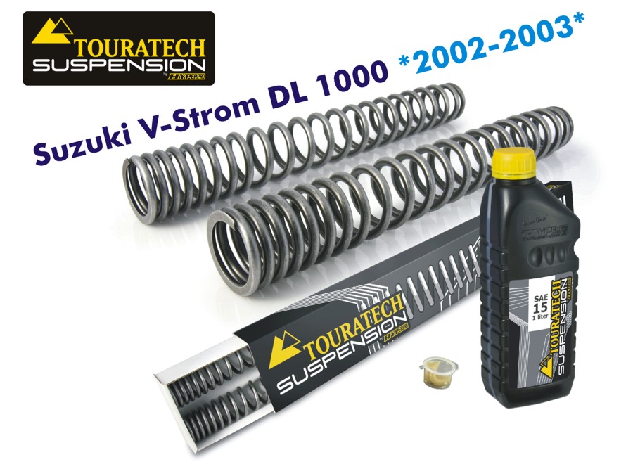 Progressive Gabelfedern für Suzuki V-Strom DL1000 ab 2002 bis 2003