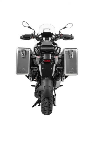 ZEGA Mundo Koffersystem für BMW R1300GS Schwarz/Alu