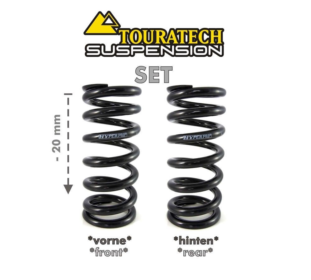 Austauschfedern Tieferlegung -20mm für BMW R1200GS(LC)/R1250GS ab 2017 ?Original Federbeine mit BMW