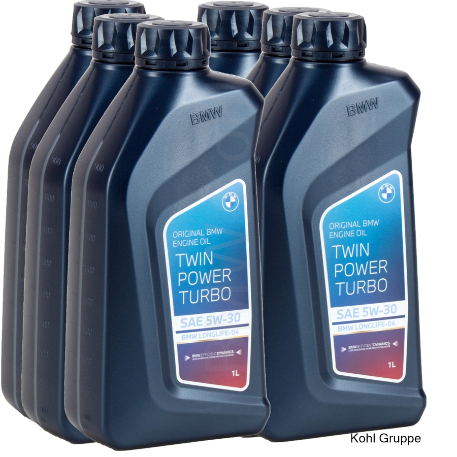 6 Liter BMW TwinPower Turbo Motoröl Öl 5W30 LongLife LL-04