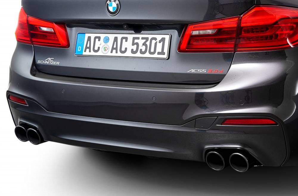 BMW Heckschürzeneinsatz für BMW 5er G30/G31 mit M-Technik