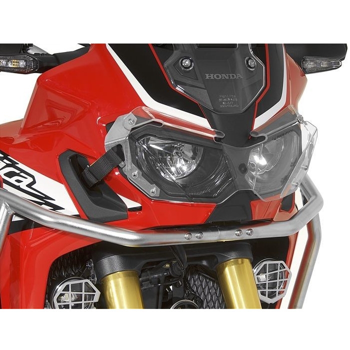 Scheinwerferschutz Makrolon mit Schnellverschluss, Honda CRF1000L Africa Twin/ CRF1000L Adventure Sp