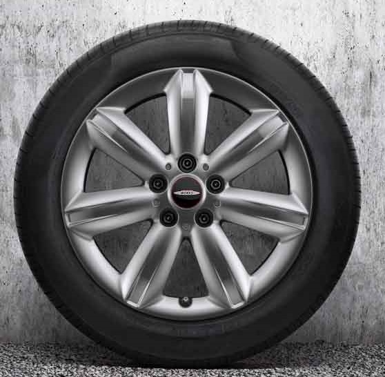 MINI F60 Winter Komplettradsatz JCW Star Spoke 539