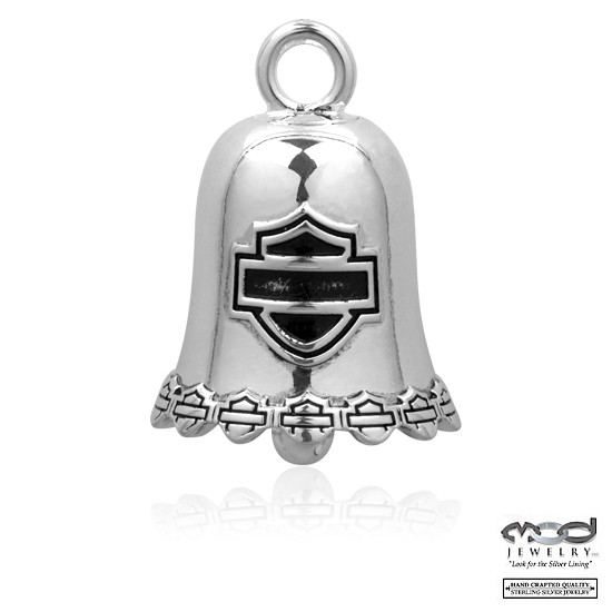 HD Harley Davidson Riding Bell "Outline B&S Lo"