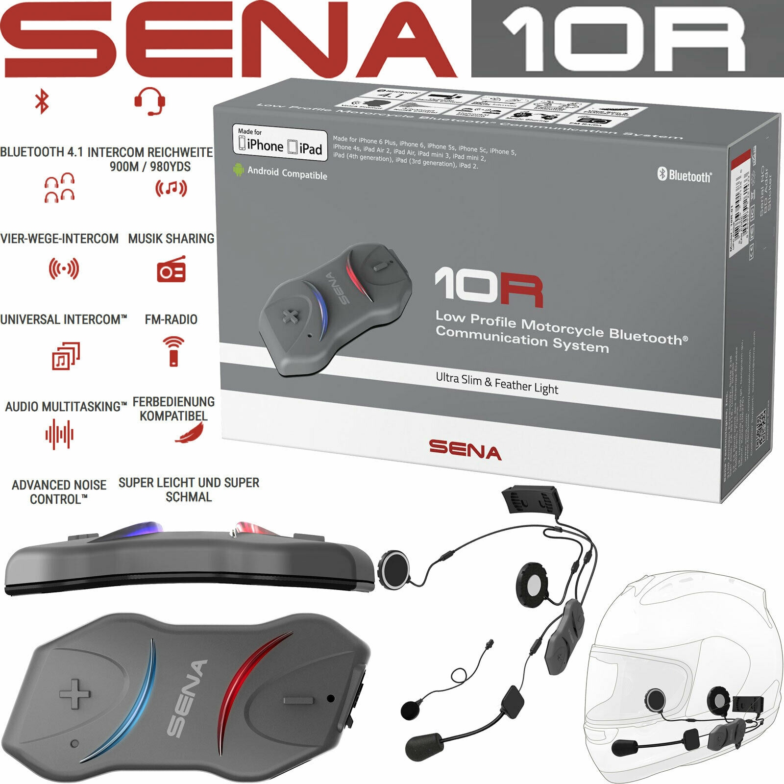 SENA 10R Kommunikationssystem