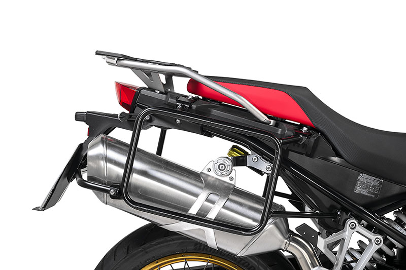 Kofferträger Edelstahl, schwarz für BMW F850GS/ F850GS Adventure/ F750GS