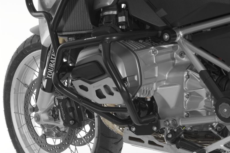 Sturzbügel Edelstahl, schwarz, für BMW R1200GS (LC)