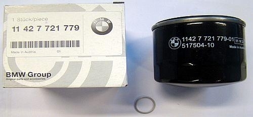 original BMW Ölfilter + Dichtring K40 K43 K44 K46 K42