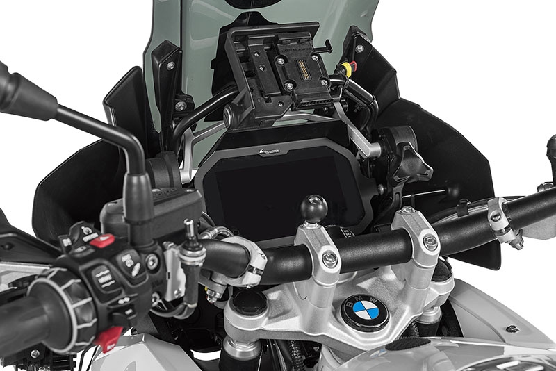 TFT Diebstahlschutz, Aluminium, mit Sonnenblende für BMW R1250GS/ R1250GS Adventure/ R1200GS (LC) (2