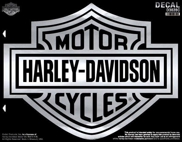 HD Harley Davidson Aufkleber / Decal Bar & Shield 50 cm x 38 cm