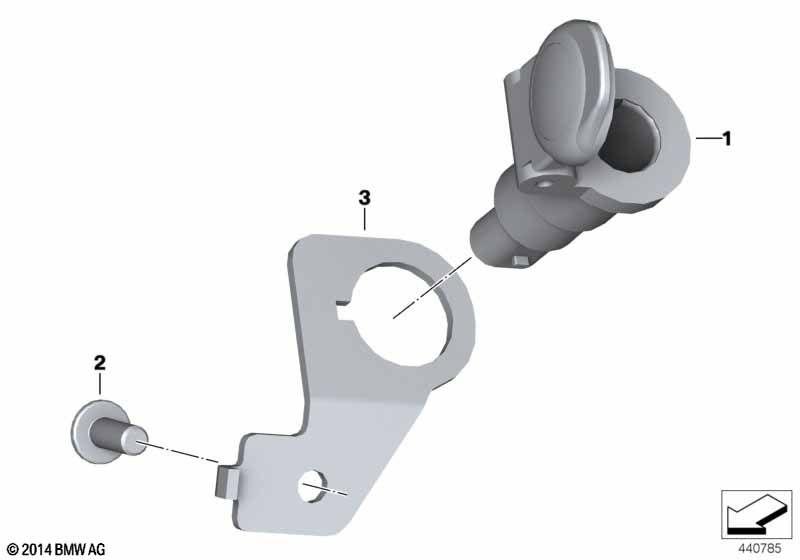 BMW Halter für Zusatzsteckdose (61347694306)