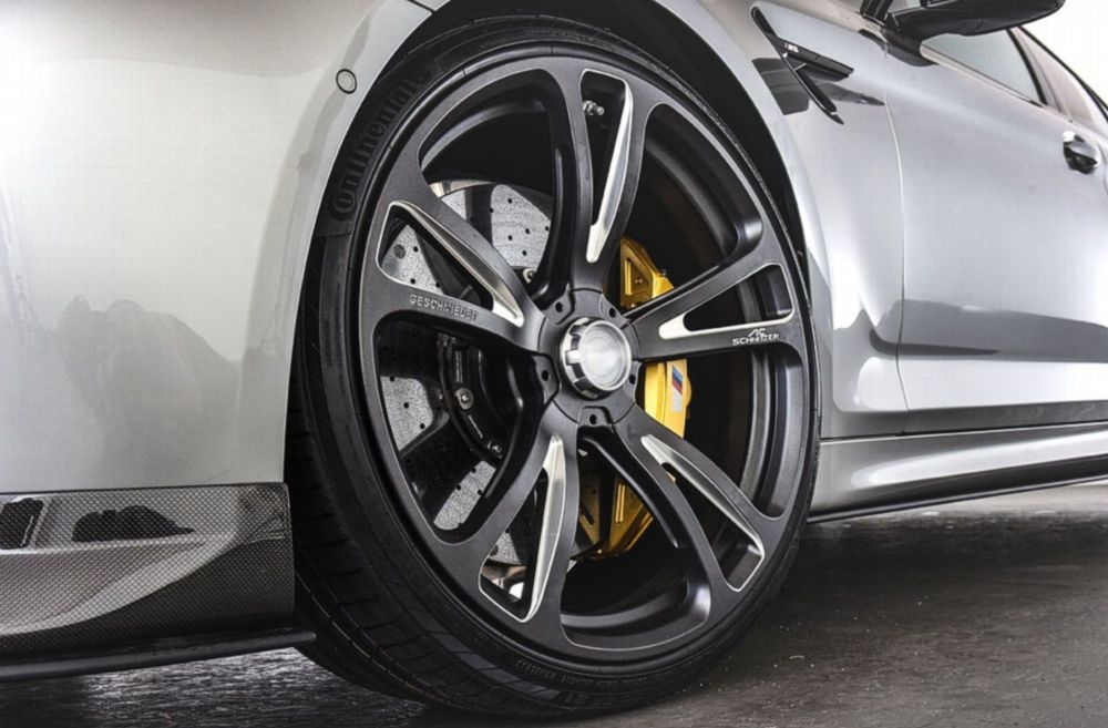 AC Schnitzer 21" Radsatz AC3 Evo geschmiedet anthrazit-silber Michelin für BMW M5-F90 ET22