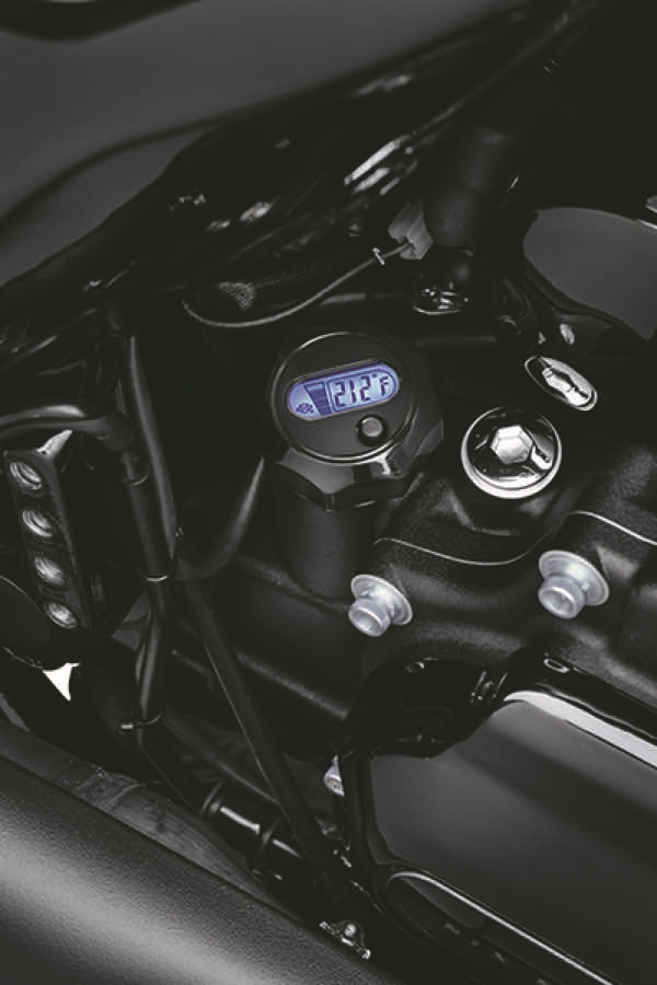 Harley Davidson Peilstab für Ölstand und Öltemperatur mit beleuchteter LCD-Anzeige 62700194A