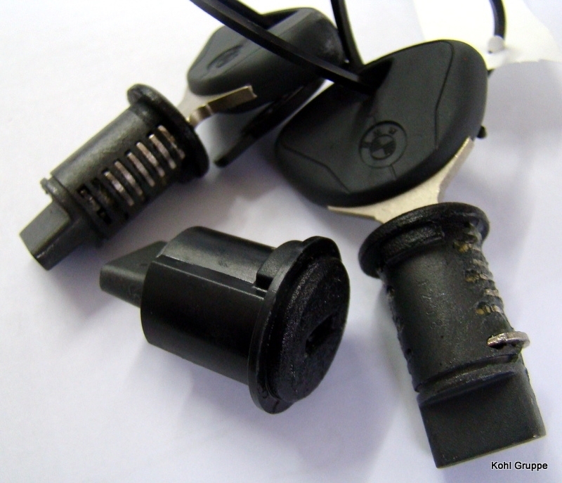 BMW Motorrad Schloß-Set inkl. Schlüssel (3-fach)