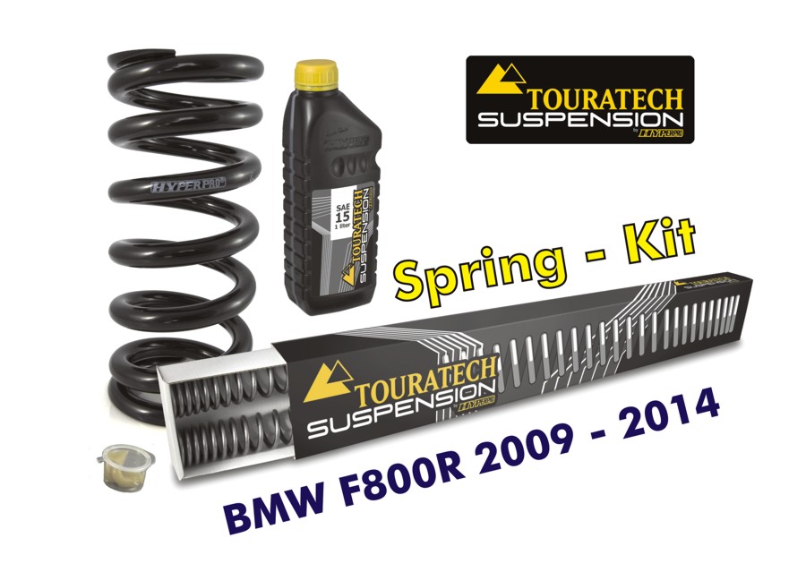 Progressive Federn für Gabel und Federbein für BMW F800R 2009-2014 *Austauschfedern*