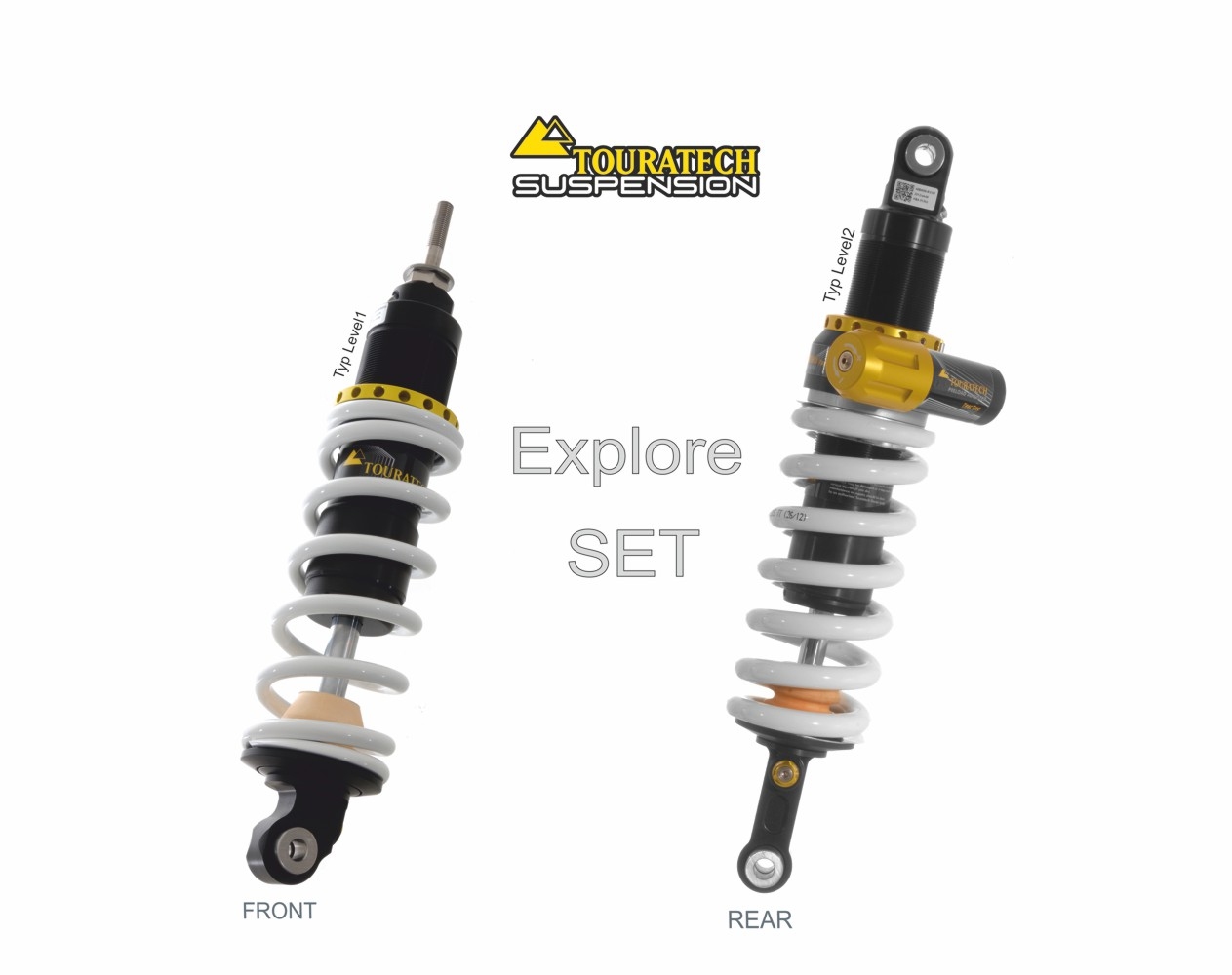 Touratech Suspension EXPLORE – SET für BMW R1200GS Adventure Model 2006-2013
