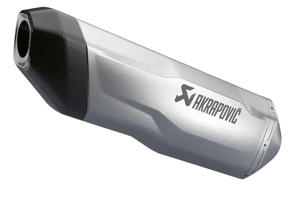 BMW Motorrad F750GS F850GS/Adv. Akrapovic Sportschalldämpfer Silber