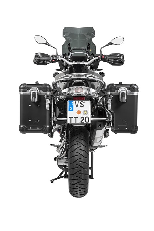 ZEGA Evo X Sondersystem And-Black mit Edelstahlträger für BMW R1250GS/Adventure, R1200GS ab '13/Adve