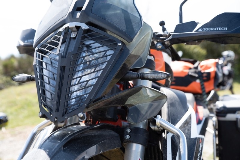 Scheinwerferschutz Aluminium mit Schnellverschluss für KTM 790 Adventure / 790 Adventure R *OFFROAD