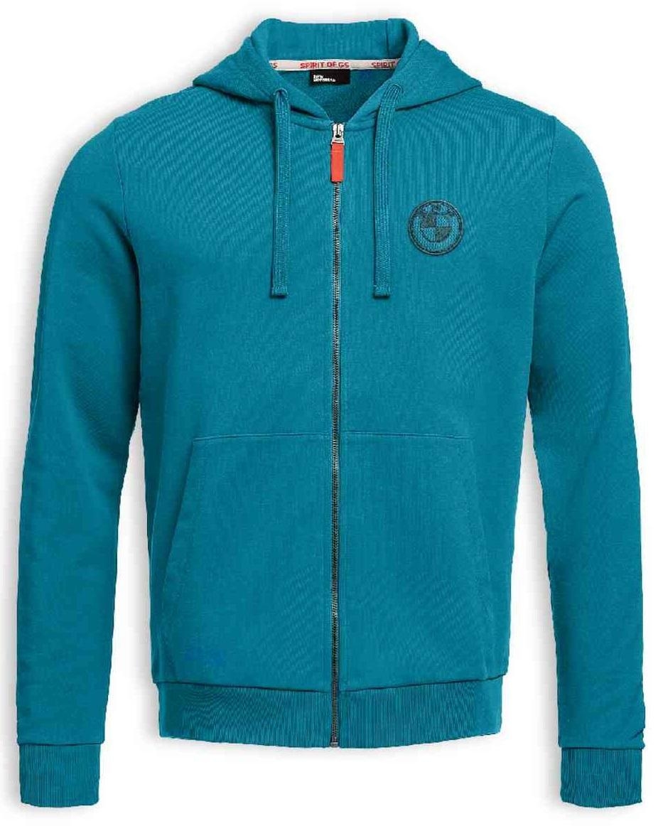 BMW Motorrad Zip-Hoodie Make Life a Ride Blau