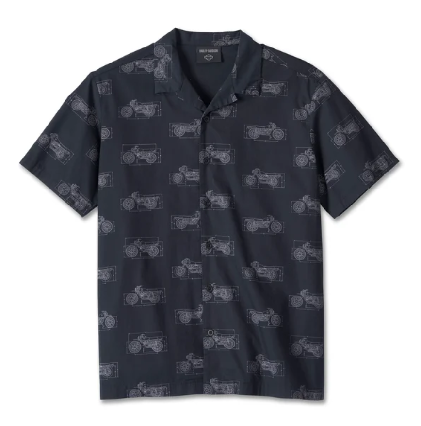 Harley Davidson Fueled Shirt Herren