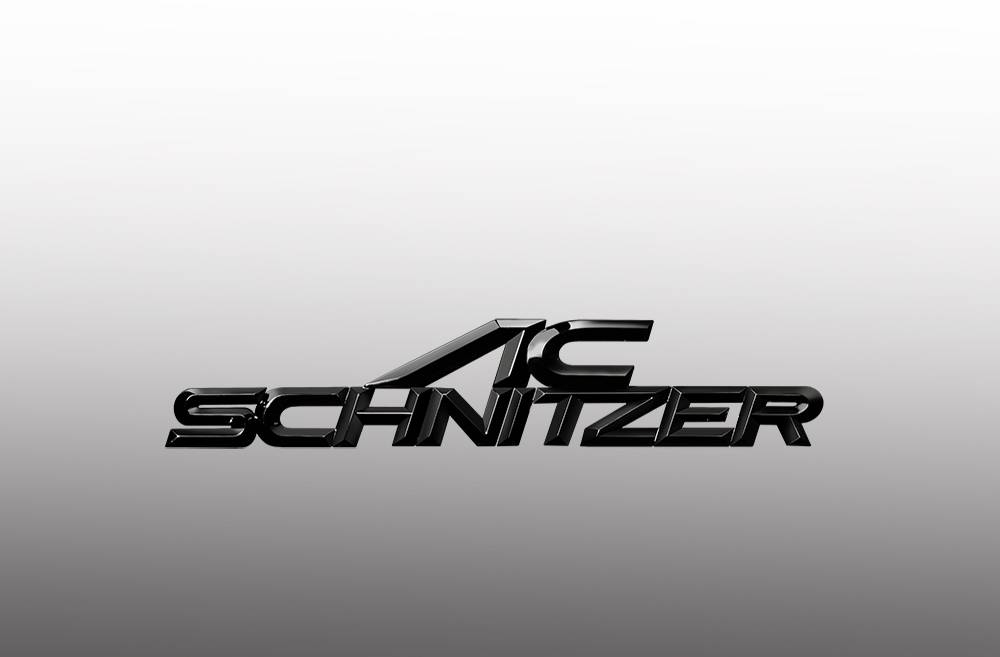 AC Schnitzer Heck Typschild schwarz glänzend für alle BMW + MINI