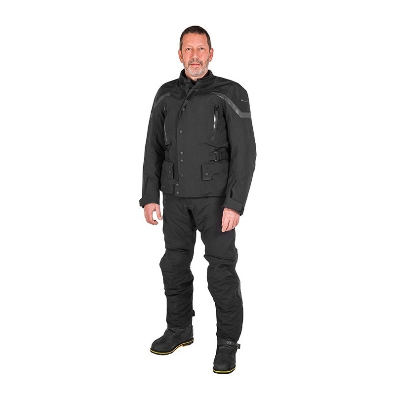 Compañero World Traveller Jacke Herren Standardgröße Blau Schwarz Compañero World Traveller Jacke Herren Standardgröße Blau Schwarz