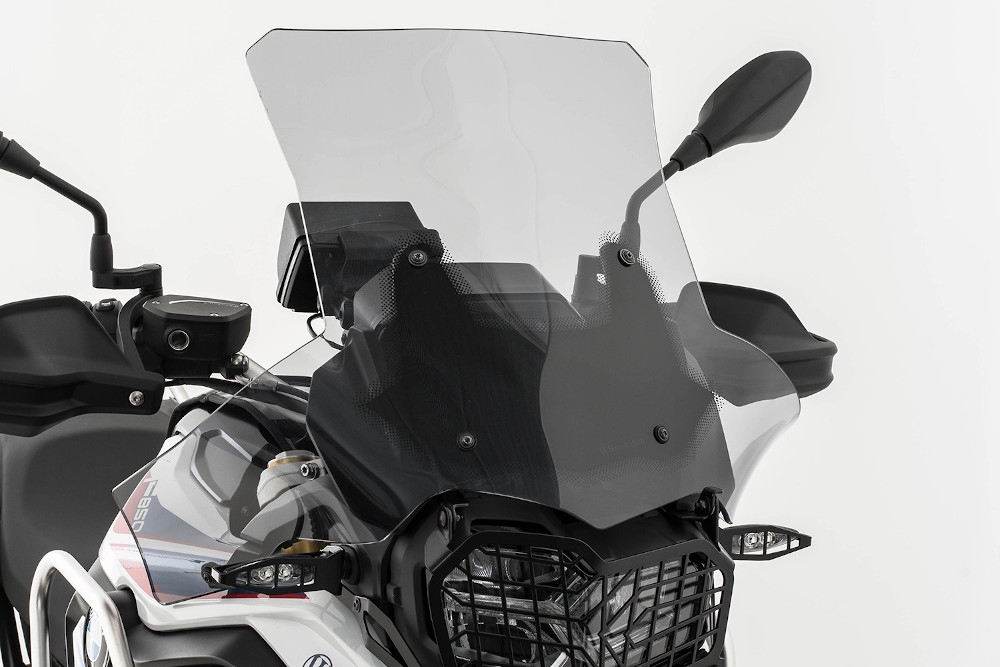 Wunderlich Verkleidungsscheibe Extreme Halterung Lang 160mm Transparent