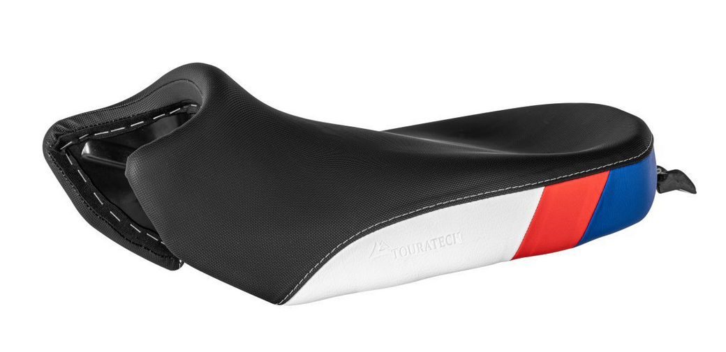 Komfortsitzbank Style red blue Fresh Touch, Fahrer, beheizt für BMW R1300GS