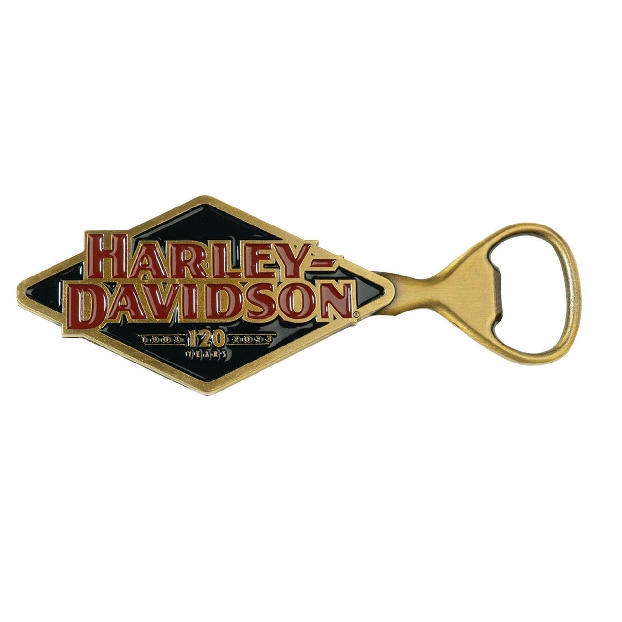 Harley Davidson 120th Anniversary Logo Flaschenöffner