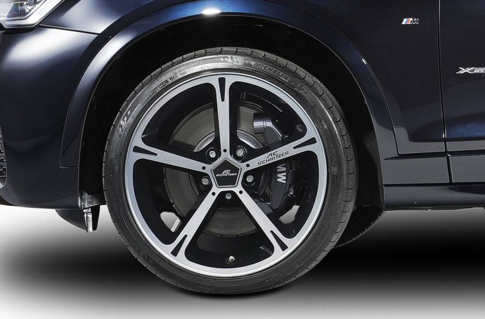 AC Schnitzer 20" Radsatz Winter "BiColor" Typ IV Continental für BMW X5 E70 / F15