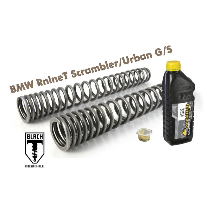 Progressive BLACK-T Gabelfedern für BMW RnineT Scrambler/UrbanG/S ab 2015