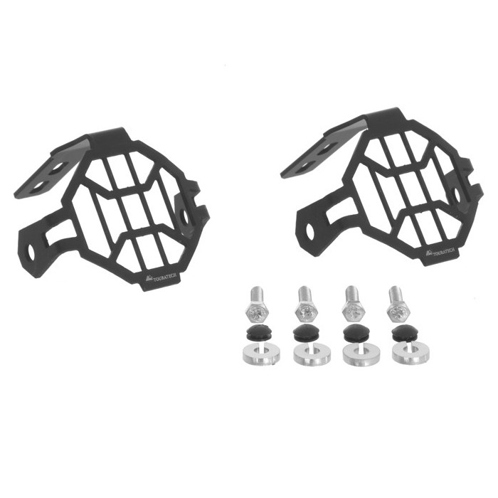 Scheinwerferschutz für original BMW LED Zusatzscheinwerfer, Satz, schwarz (-2017) *OFFROAD USE ONLY*