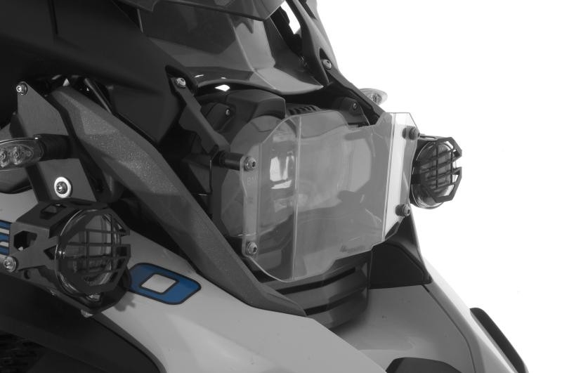 Scheinwerferschutz Makrolon Typ 2 mit Schnellverschluss BMW R1250GS/ R1250GS Adventure/ R1200GS ab 2