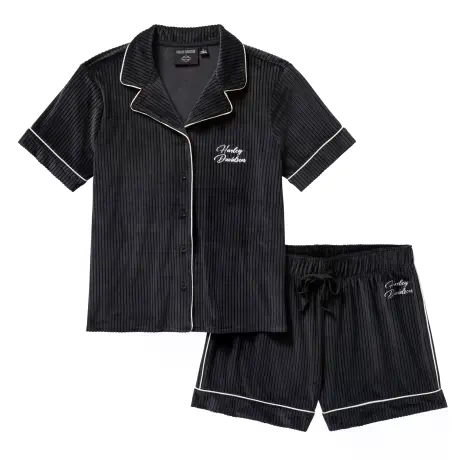 Harley Davidson Schlafanzug Damen "Velour"