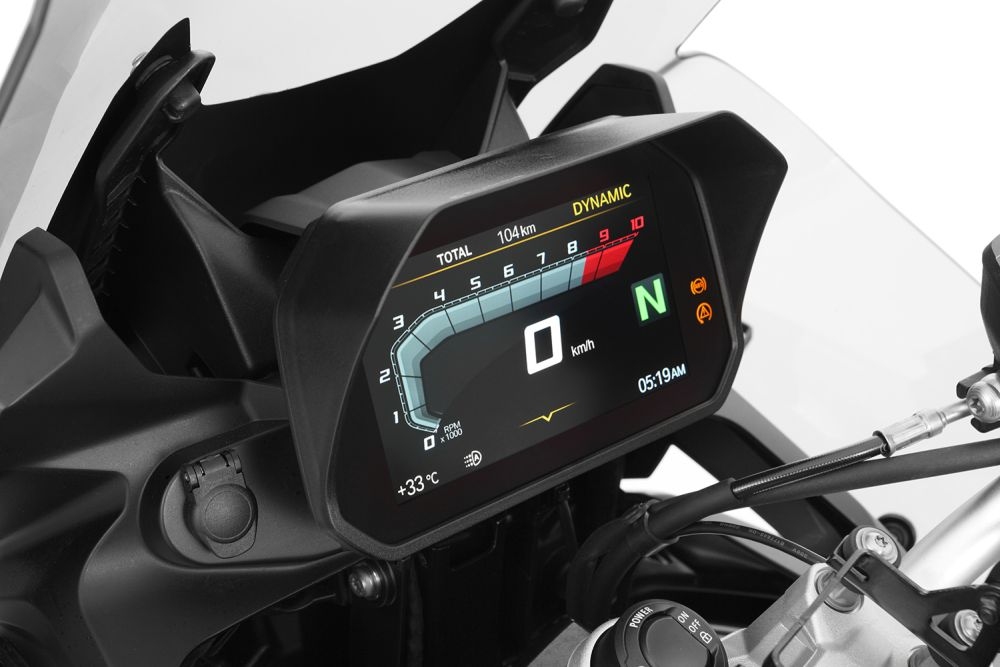 Wunderlich Blendschutz für Cockpit Connectivity Display Schwarz