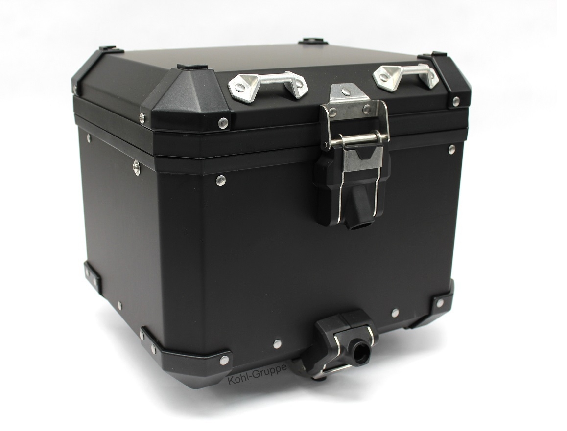 BMW Aluminium Topcase schwarz ohne Schlösser F850GS R1200GS R1250GS ADV