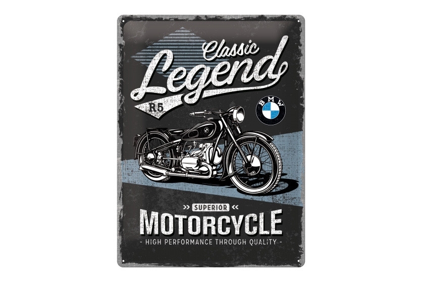 Blechschild »BMW Classic Legend« 30 x 40 cm von Nostalgic-Art